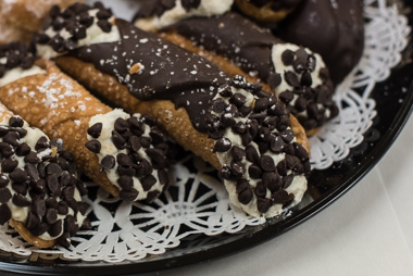 Corropolese Cannolis Chocolate Dipped