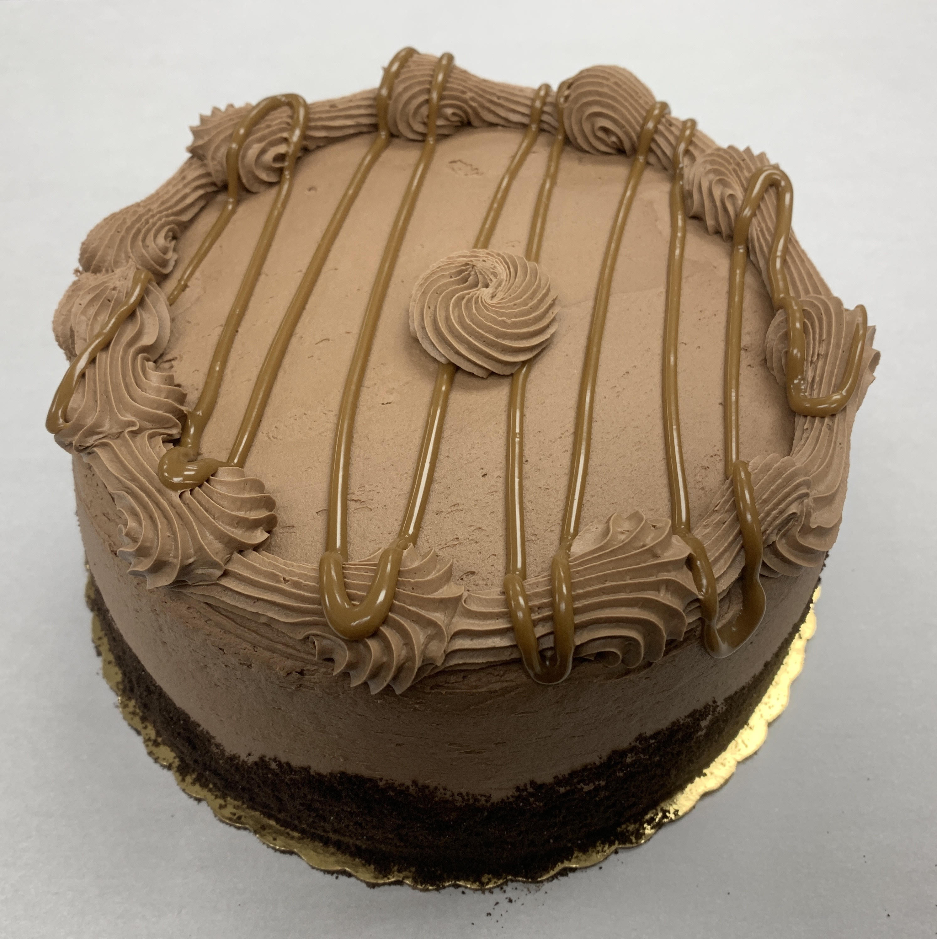 Corropolese 7” Chocolate Caramel Cake
