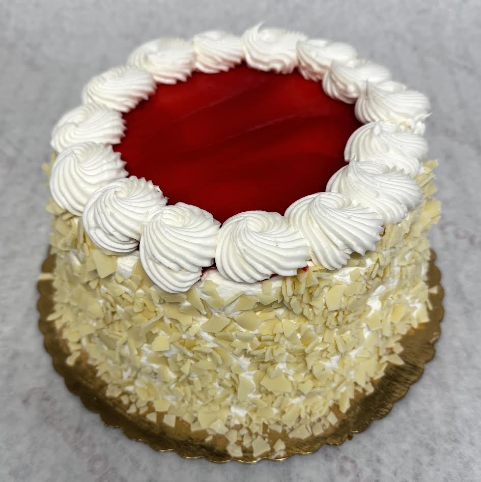 Corropolese 7” Vanilla Raspberry Cake